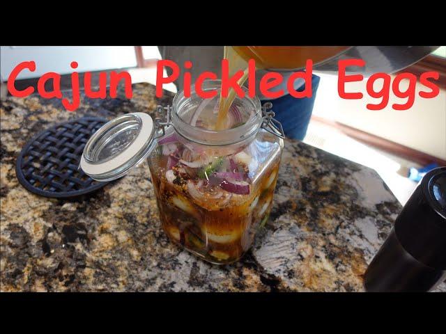 Maybe the Best Snack Ever | Cajun Pickled Eggs