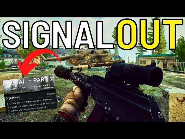 Signal out...Signal part 1 #escapefromtarkov #Tarkov