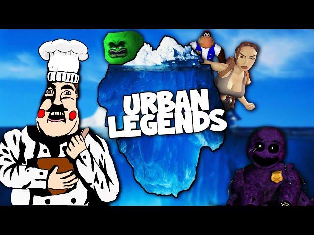 The Video Game Myths & Urban Legends Iceberg (Explained)