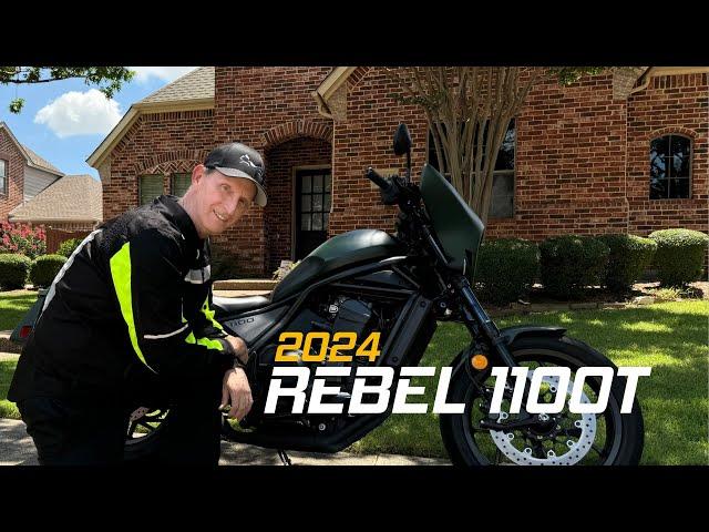 2024 Honda Rebel 1100T Review | Cruiseman's Reviews