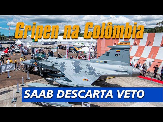 Gripen na Colômbia: Saab descarta rumores sobre veto dos EUA