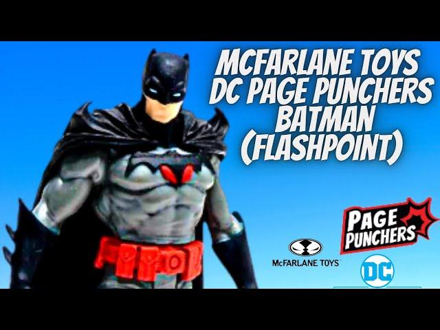 McFarlane Toys DC Page Punchers Batman Flashpoint Figure Revealed!!