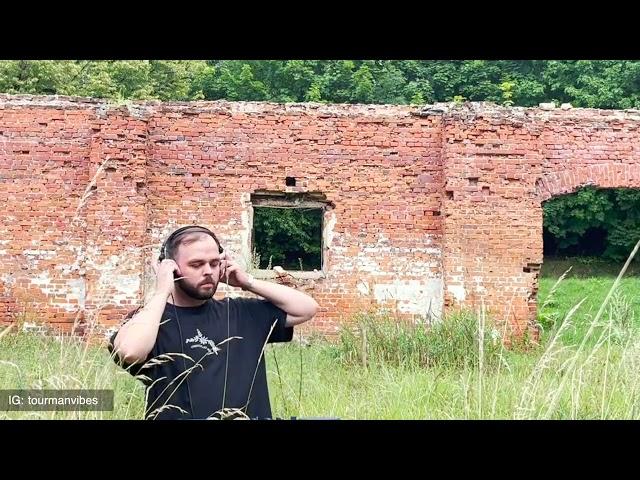 Tourman DJ set in a secret abandoned place