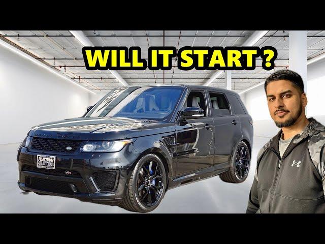 REBUILDING AND STARTING UP THE RANGE ROVER SVR FOR THE FIRST TIME !