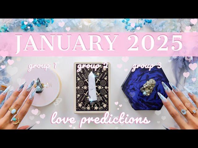 Your DetailedJanuary 2025 LOVE PredictionsPsychic Tarot Card Reading‍️Pick-A-Card