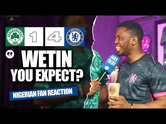 PANATHINAIKOS 1-4 CHELSEA  ( Mekele - NIGERIAN FAN REACTION) EUROPA CONFERENCE LEAGUE 24-25