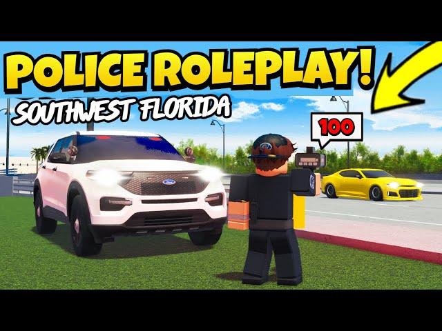 I Became a COP in Southwest Florida! (POLICE ROLEPLAY)