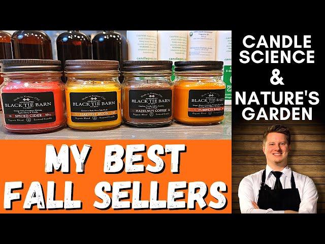 Revealing My BEST SELLING FALL Candle Scents To Date // Nature's Garden & Candle Science Fragrances