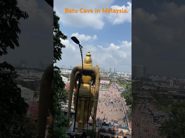 Historical Batu cave in Malaysia