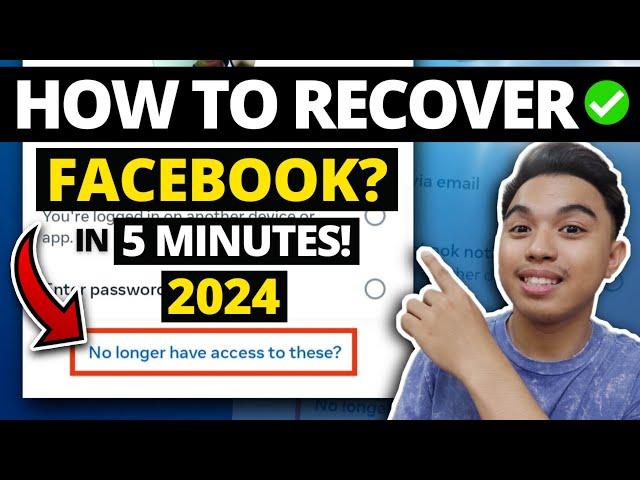 NEW! How to Recover Facebook Account Without Email and Phone Number 2024 l FACEBOOK RECOVERY 2024