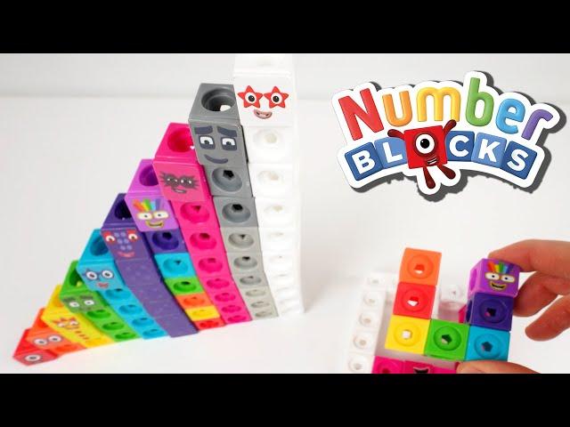 Fill Numberblock 18 to Complete the Missing Square for the Numberblocks Square Club!