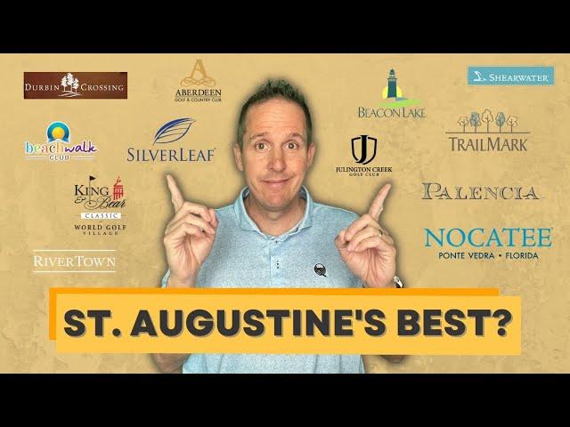 Moving to St. Augustine Florida in 2023?! Finding the BEST Communities...