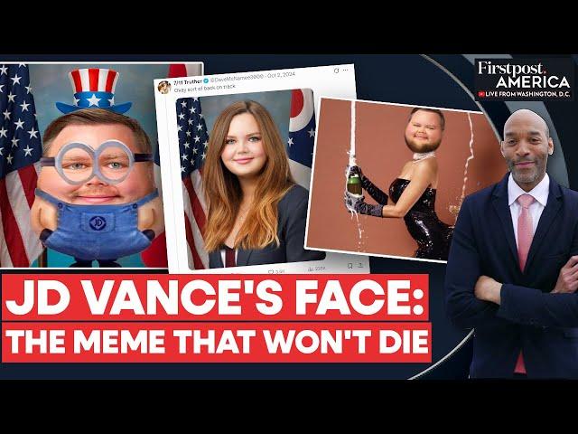 How JD Vance Became the Internet's Favourite Distorted Meme Face | Firstpost America | N18G