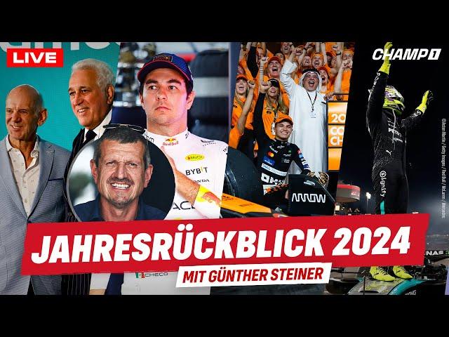 STEINER spricht KLARTEXT! Der große Jahresrückblick 2024 - von Hamilton, Perez & Bottas bis Cadillac