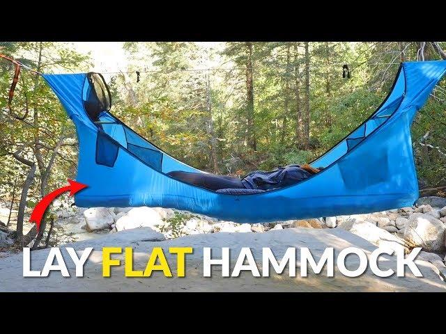 This Hammock Tent Lets You Lay Flat While Sleeping