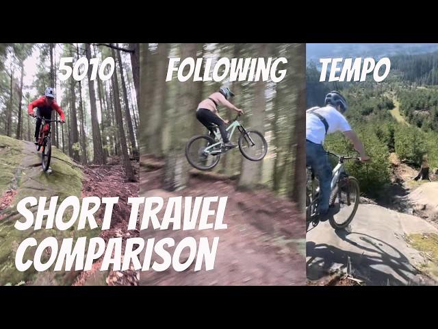 Short Travel Comparison | Best of 2024 | Santa Cruz 5010 vs Evil Following vs Commencal Tempo