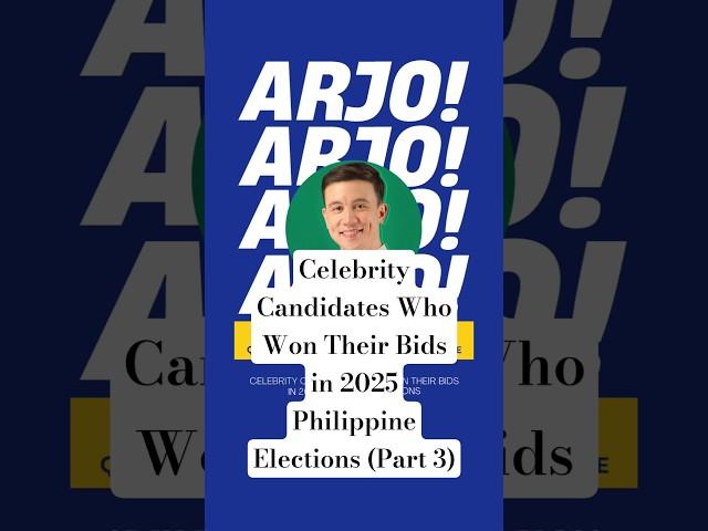 Celebrities Who Won Their Bids in 2025 PH Elections (Part 3) #election2025 #halalan2025 #election