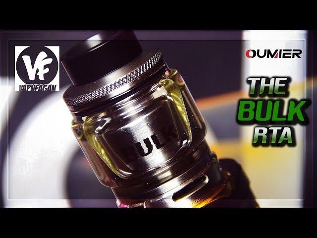 THE BULK RTA BY OUMIER & VAPNFAGAN ] another BIG rta but does it hold flavour?!! | WGD VAPES