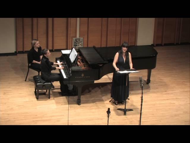 Inga Kashakashvili and Mary Mackenzie - George Oakley Sonnet 56 for Piano and Soprano