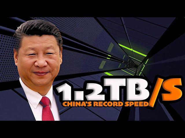 UNBELIEVABLE: China's Internet SPEED Shocks the WORLD ( 1.2TBs )