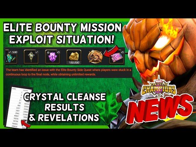 Kabam Respond To The Elite Bounty Missions Exploit Situation | Titan Crystals Date | CC Event [MCN]