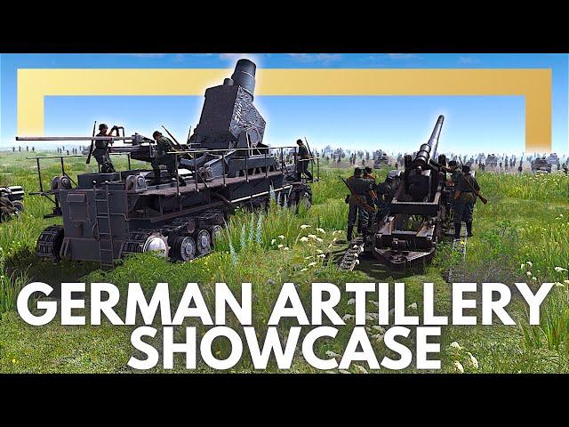 German Artillery Showcase || CTA Gates of Hell: Ostfront