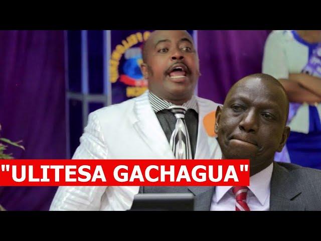 "YOU WERE IN JAIL" Watch drama as pastor JJ destroying president Ruto after impeaching Gachagua!!