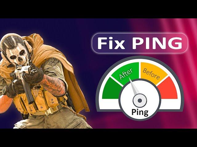 LOWER game PING & Fix LAG with VPN / DNS