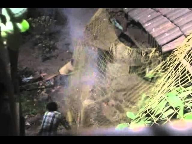 11may2011  leapord attack on viresh modkharkar at karanja in uran  raigad video by   aashishgharat