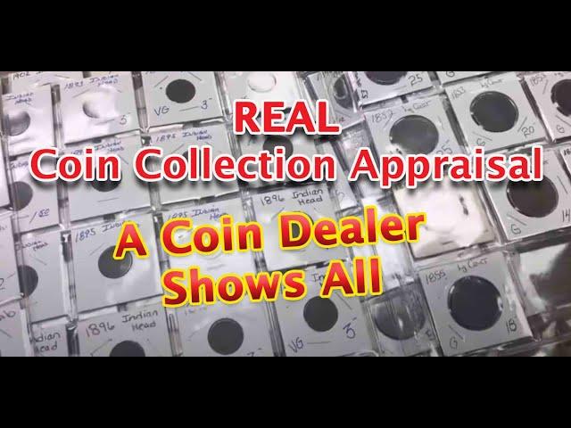 Coin Dealer Appraises Coin Collection - Makes Offer