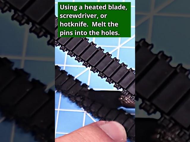 Easy Rubber Band Tracks - One Method of Installing Rubber Band Tracks