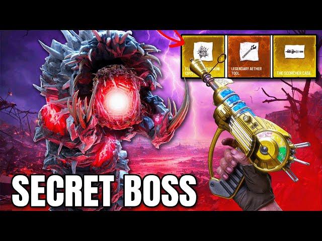MW3 Zombies - Beating New Secret RED Worm Boss Easter Egg (BEST LOOT IN THE GAME)