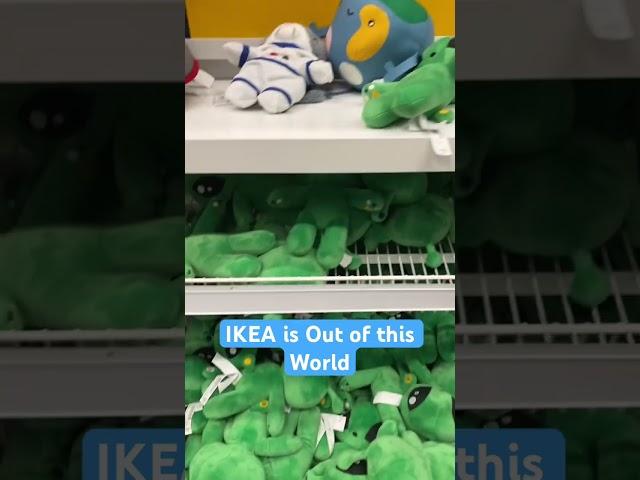 IKEA of Round Rock Travels Into Space #ikea #stuffedanimals #ikeatour #ikeastore