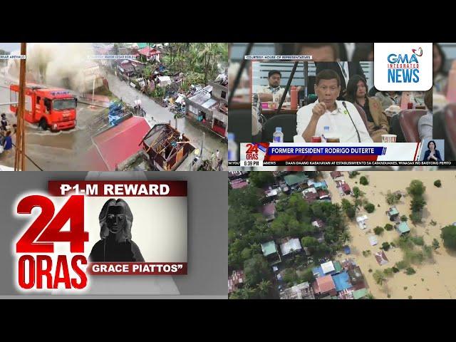 24 Oras: (Part 1) Ilang bahay at establisimyento sa Catanduanes, winasak ng Bagyong Pepito..., atbp.