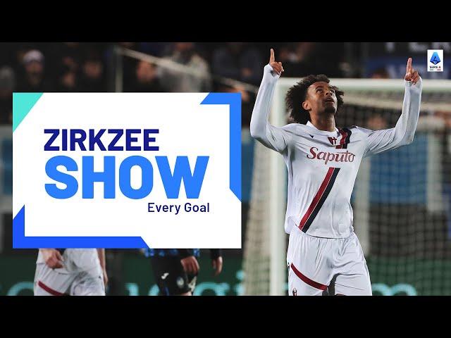 Joshua Zirkzee SHOW: Every Goal | Serie A 2023/24