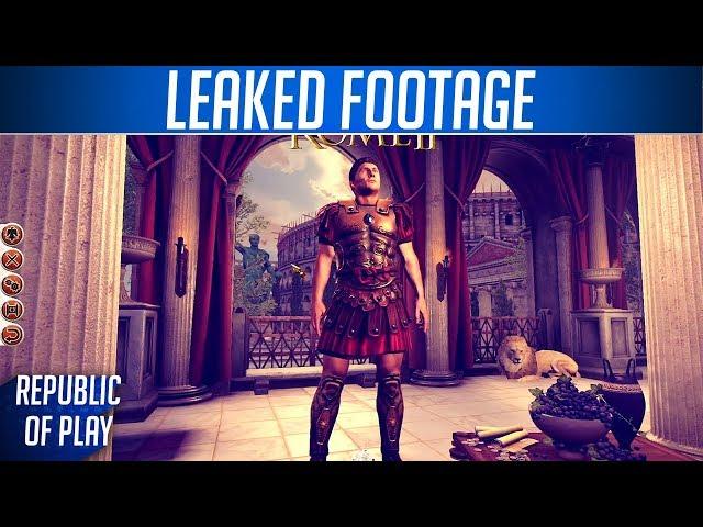 LEAKED FOOTAGE - Total War: ROME II Pre-Release Footage