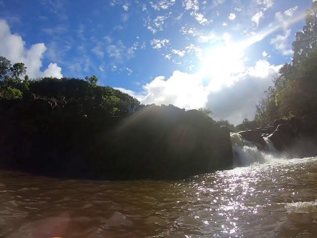 Sterling’s Jump at Umauma Waterfall