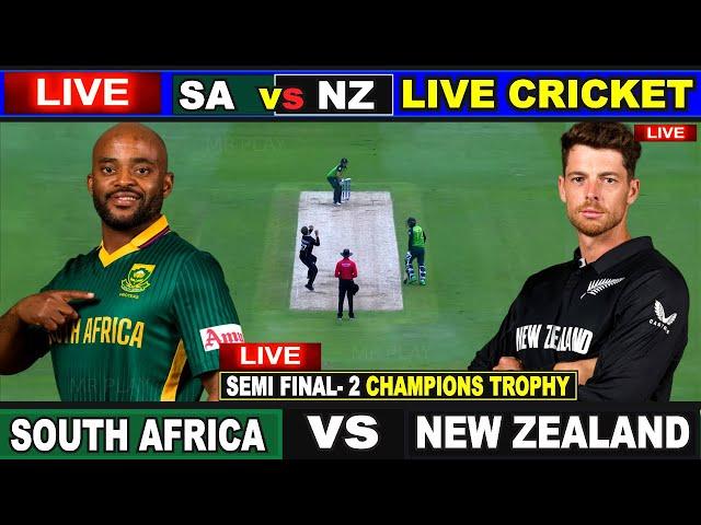 Live: SA vs NZ,  2nd Semi-Final | Live Cricket Match | South Africa vs New Zealand | Last 8 Overs