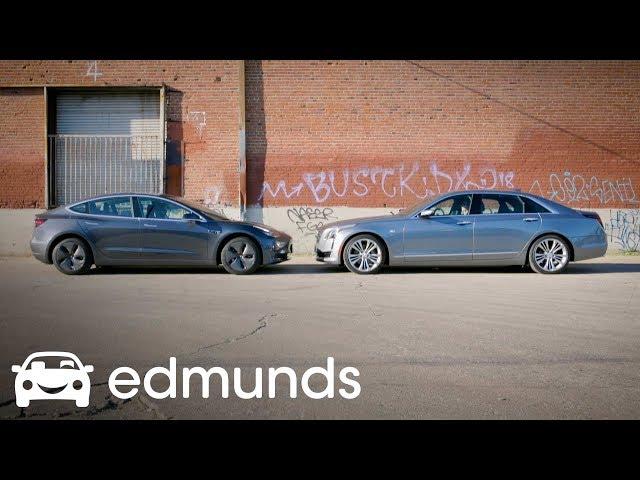 Tesla Autopilot vs. Cadillac Super Cruise | Comparison Test | Edmunds