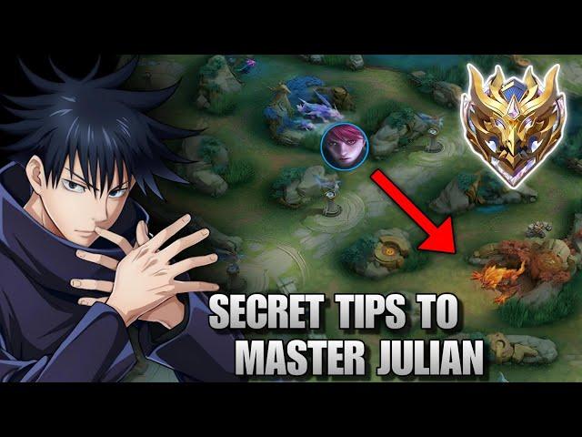 HOW TO PLAY JUNGLE JULIAN: SECRET TIPS TO MASTER JULIAN (julian full tutorial) - Mobile Legends