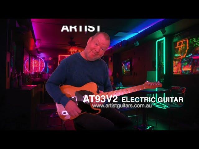 Artist Guitars: AT93 SC/HB Electric Guitar