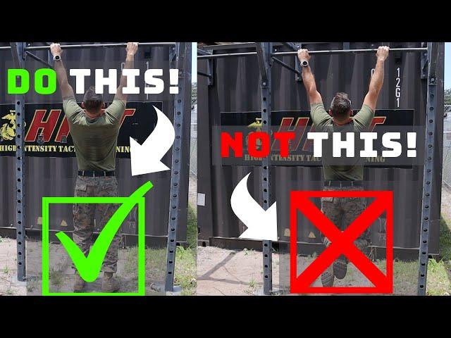 US Marine - 5 Tips for Easier Pull Ups