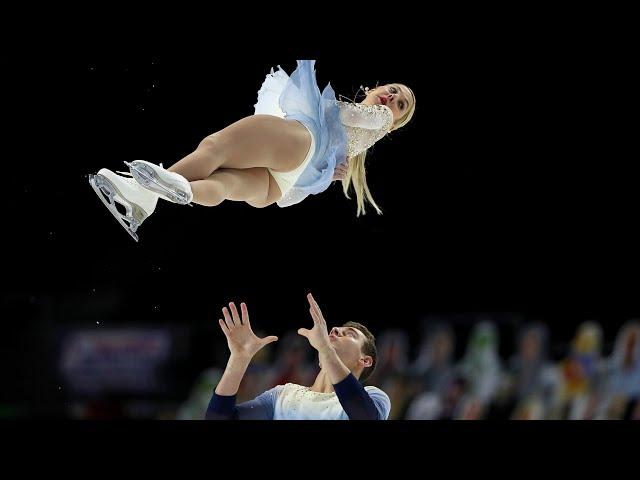 Knierim and Frazier's monster free skate takes US Nationals by storm | NBC Sports