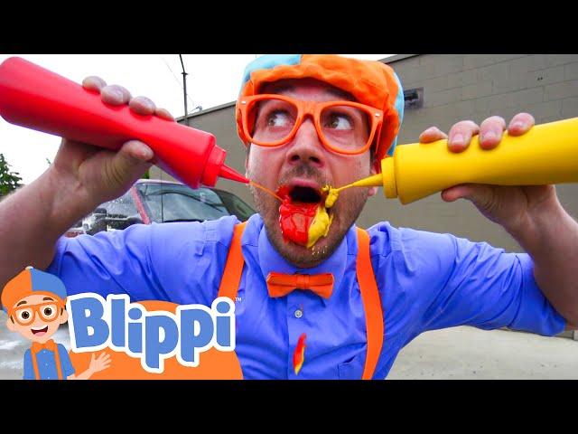 Blippi's Truck Fun! | Blippi Learns | Learn Colors and Science with Blippi!