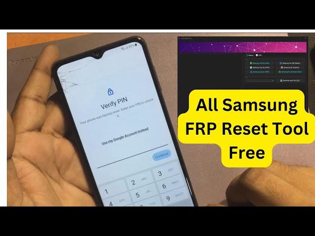 All Samsung FRP Unlock Tool 2024 100% Free Tool || Samsung A12 / A14 FRP Reset one click Tutorial