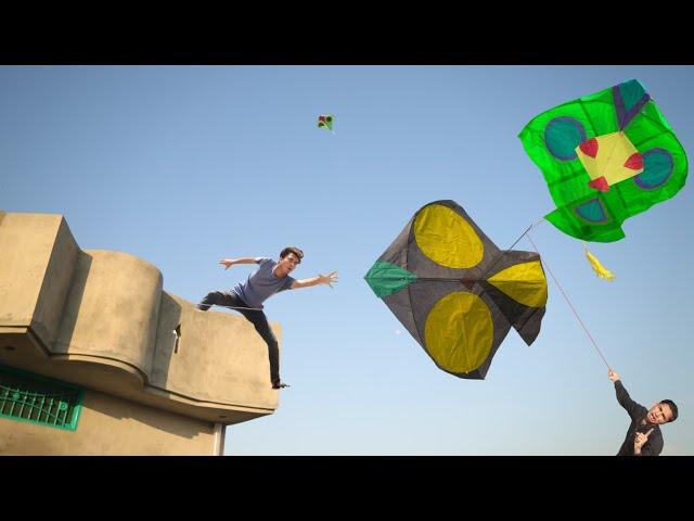 Big 2 Gudda Cutting Catch With Speed Air | Kite Cutting