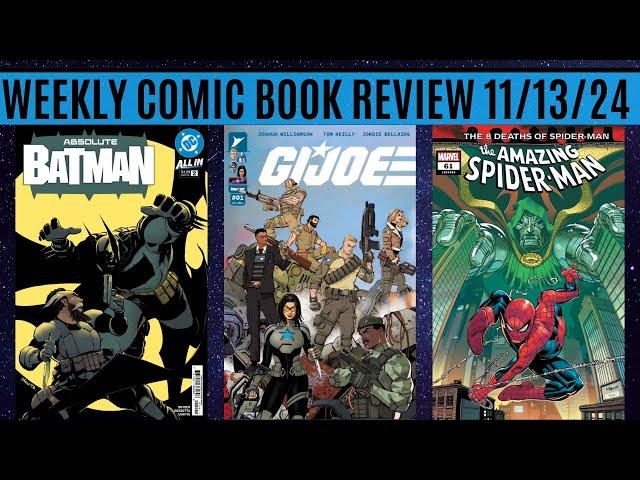 Weekly Comic Book Review 11/13/24