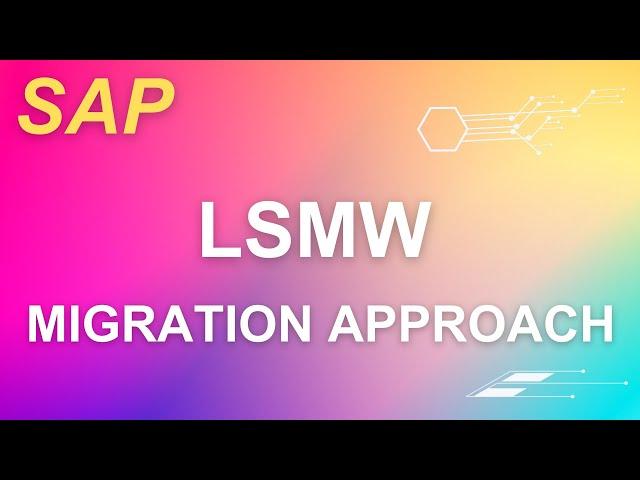 SAP Data Migration | LSMW Approach| #sapwithik