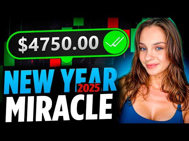 NEW YEAR MIRACLE  BINARY OPTIONS 2025 | POCKET OPTION KITTY TRADER | ABROX TRADING BOT | AI TRADING