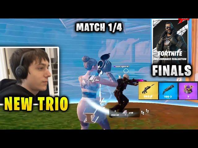 Peterbot Fortnite Performance Evaluation Finals with Cold and Ritual (MATCH 1 OF 4)